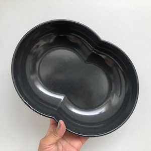 Vintage Branchell Color Flyte Charcoal Melamine Serving Bowl (USA)