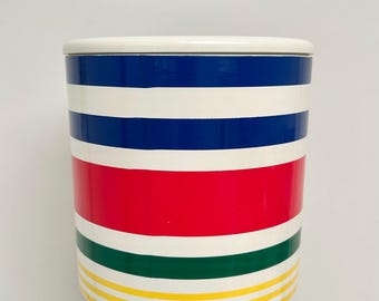 Seau à glace en plastique à rayures multiples Ralph Lauren vintage (Japon)