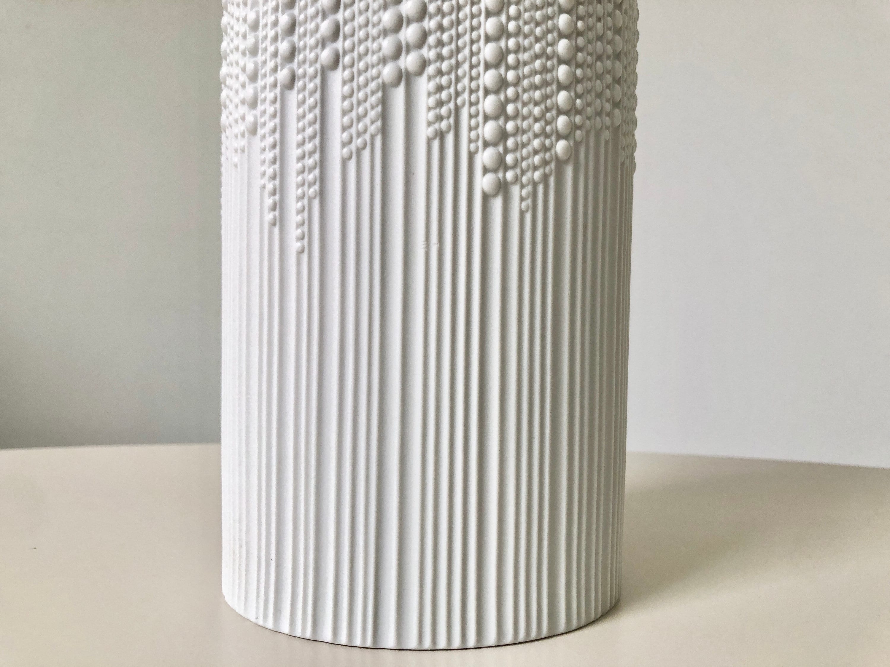 Vintage Rosenthal Studio-linie Pearl Drop Tapio Wirkkala White