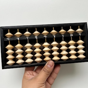 Vintage Wooden Betsusei Soroban Abacus (Japan)