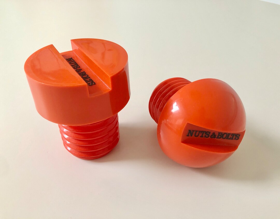 1969年　massimo vignelli nuts and bolts Vintage Colton Nuts & Bolts Aftershave and Cologne Set