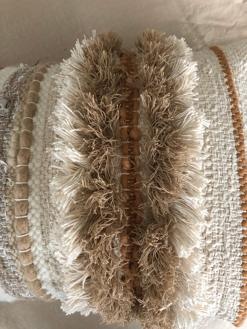 Large Woven Feature Cushion