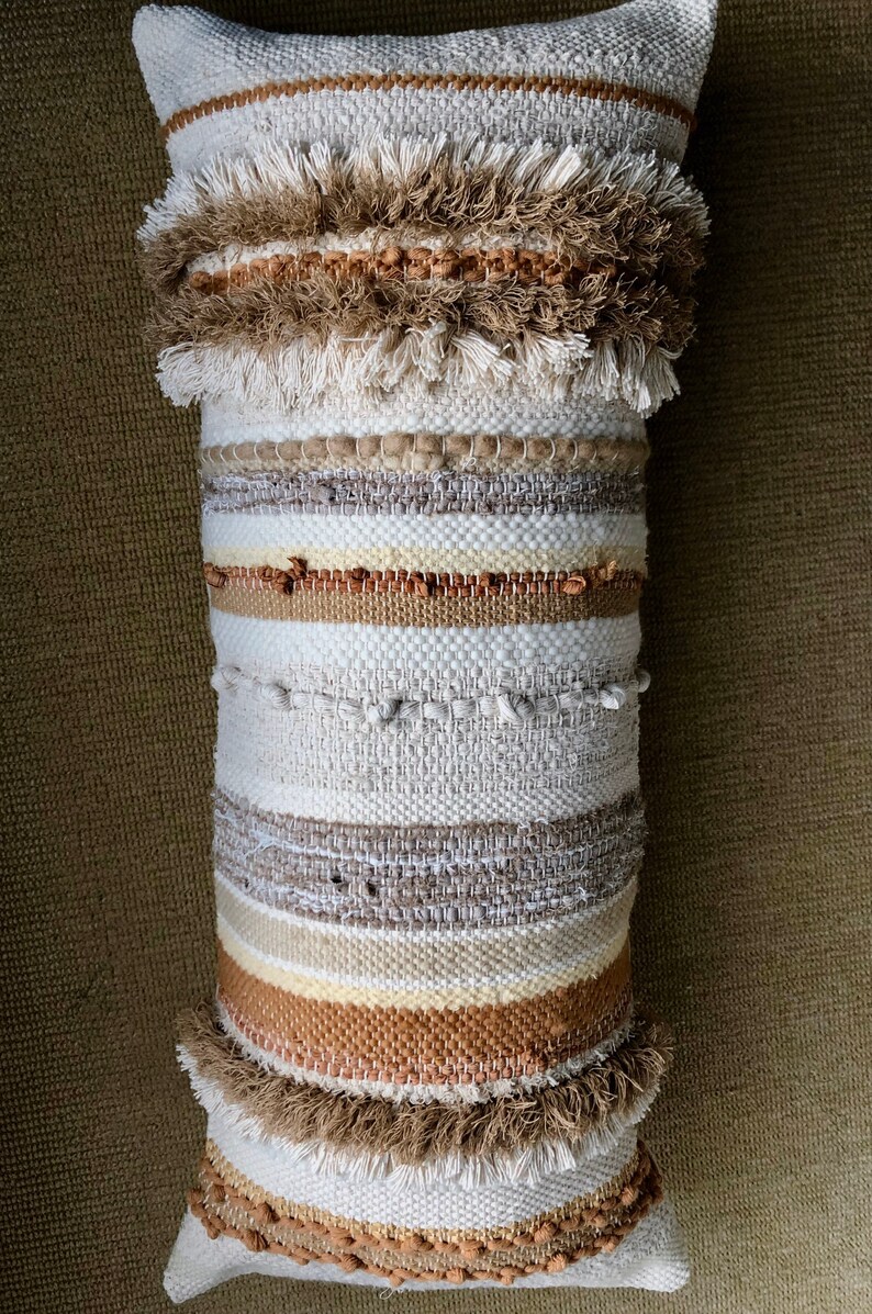 Large Woven Feature Cushion