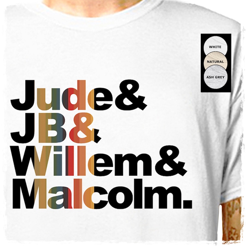 A Little Life Jude JB Willem Malcolm .. 100% Cotton T-shirt - Etsy
