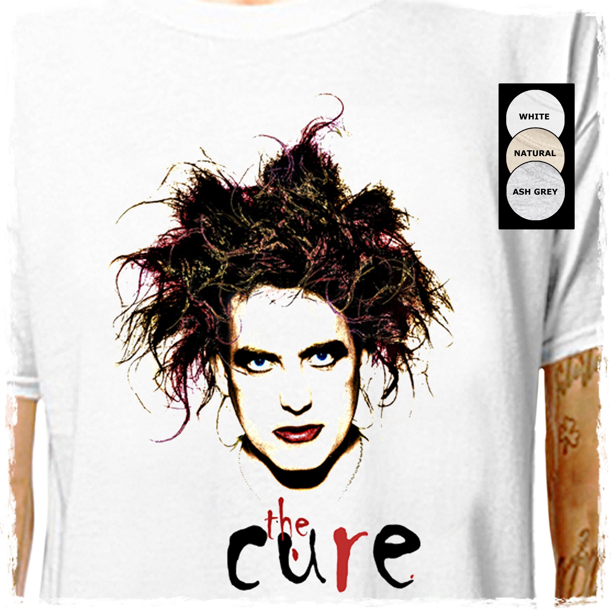 The Cure Robert Smith .. 100% Cotton T 