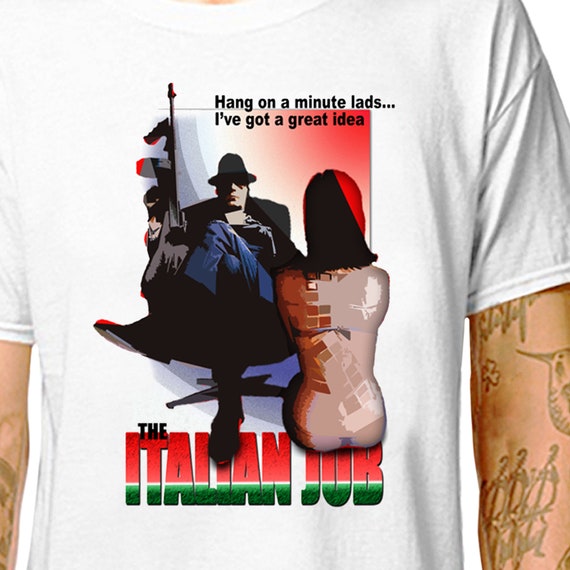 T Shirt The Italian Job 100 Cotton Tees Lazycarrot Etsy