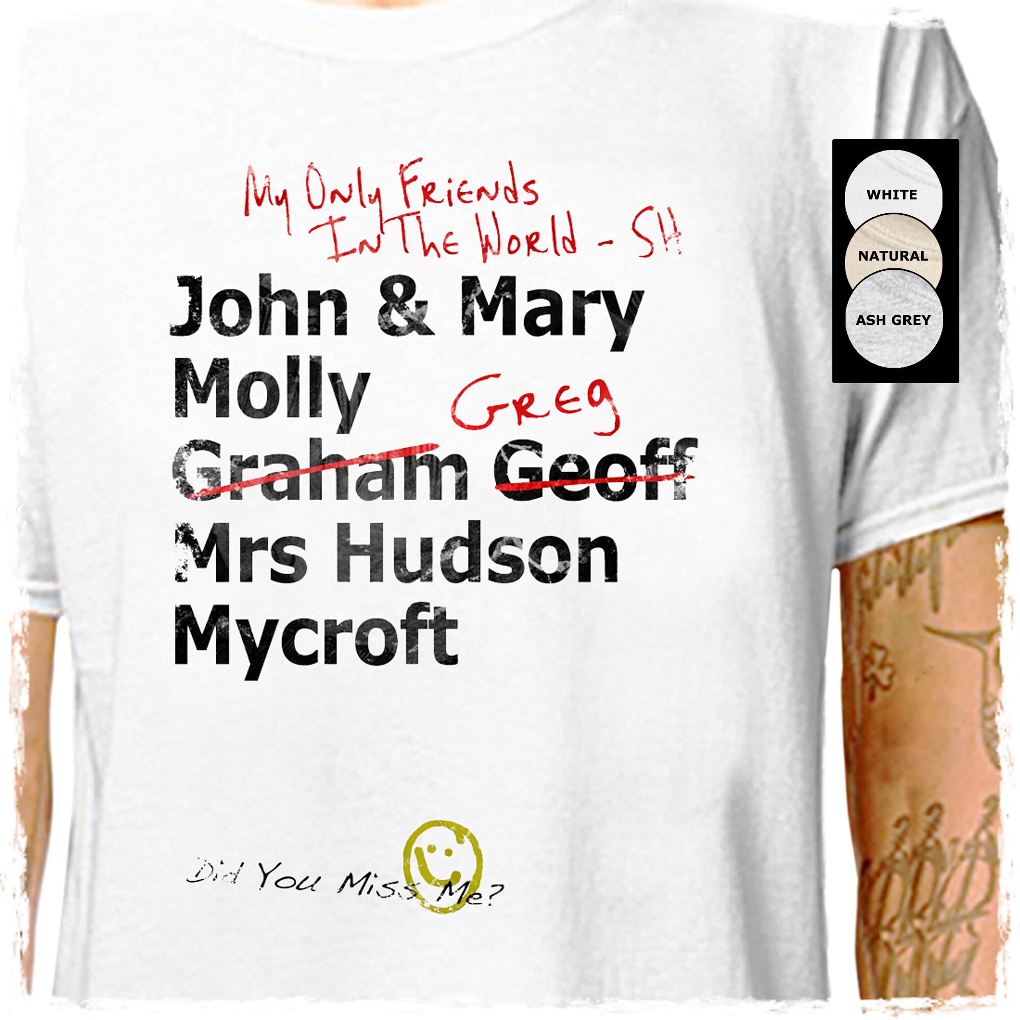 Cotton T-shirt Holmes 
