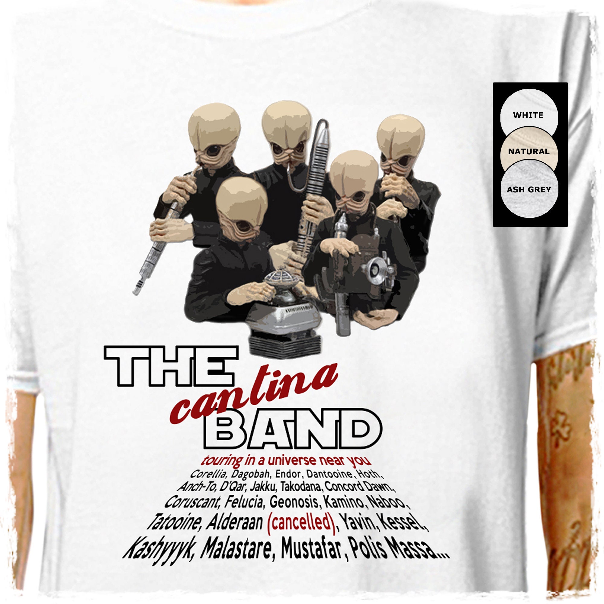 star wars band t shirt