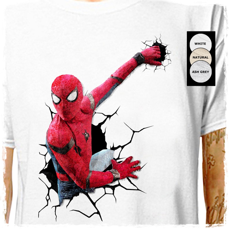Avenging Spider .. 100% Cotton T-Shirt 