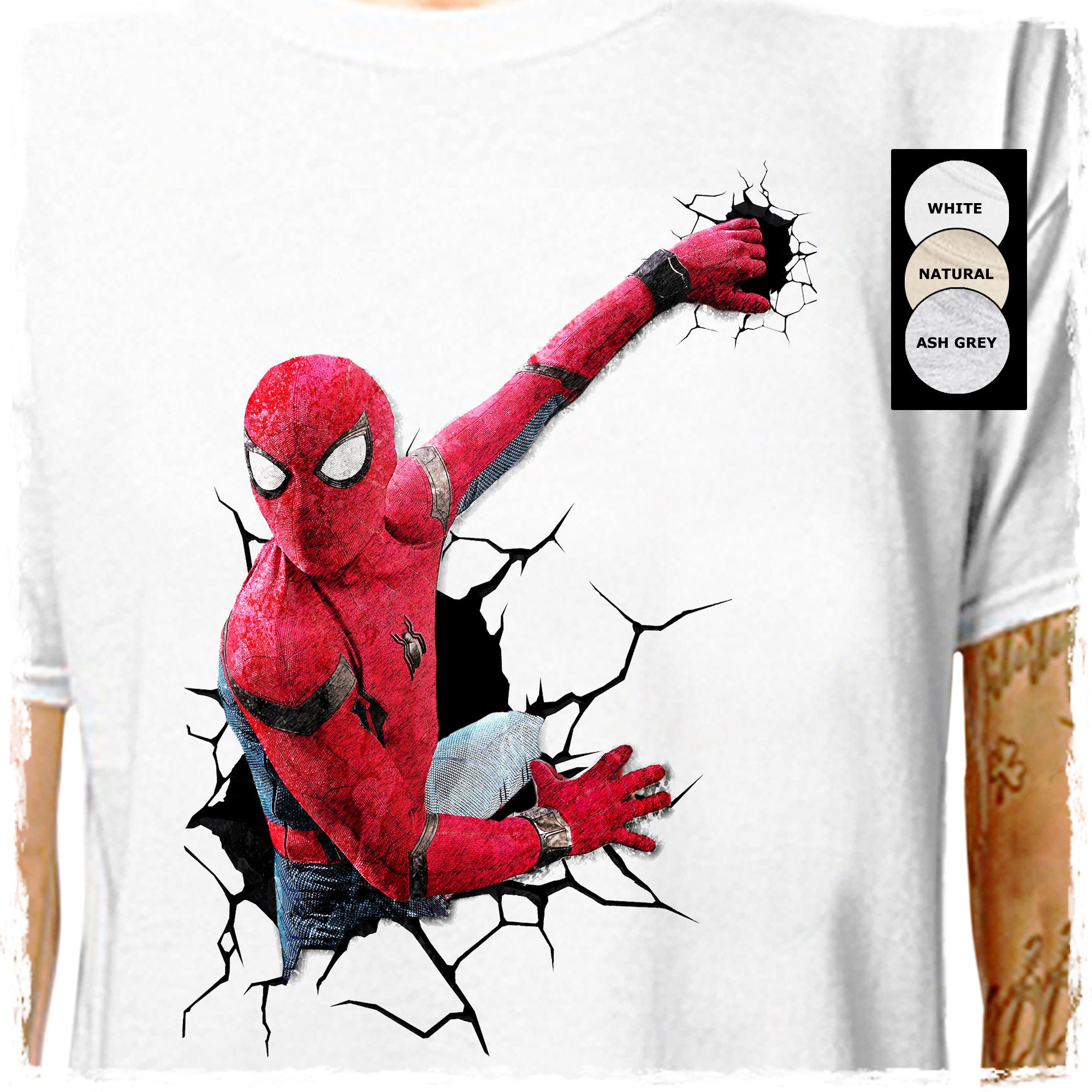 Visiter la boutique MarvelMarvel Spider-Man Crouching Ready to Sling Women's T-Shirt 