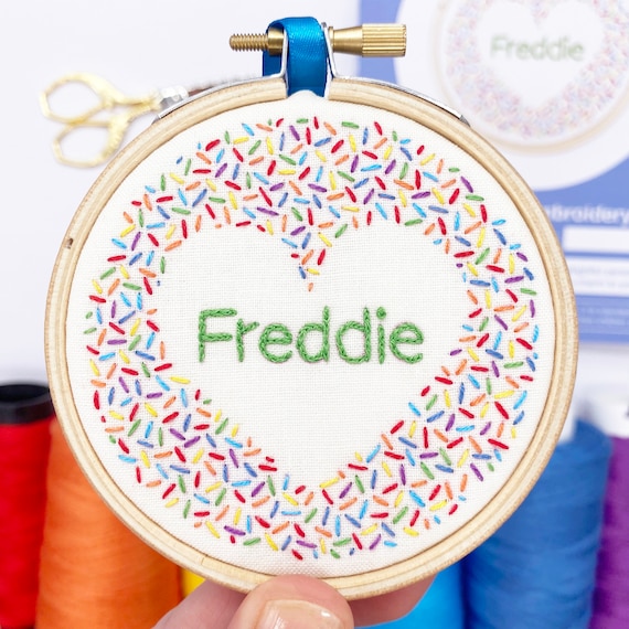 Small embroidery scissors - rainbow finish — I Heart Stitch Art: Beginner  Embroidery Kits + Patterns