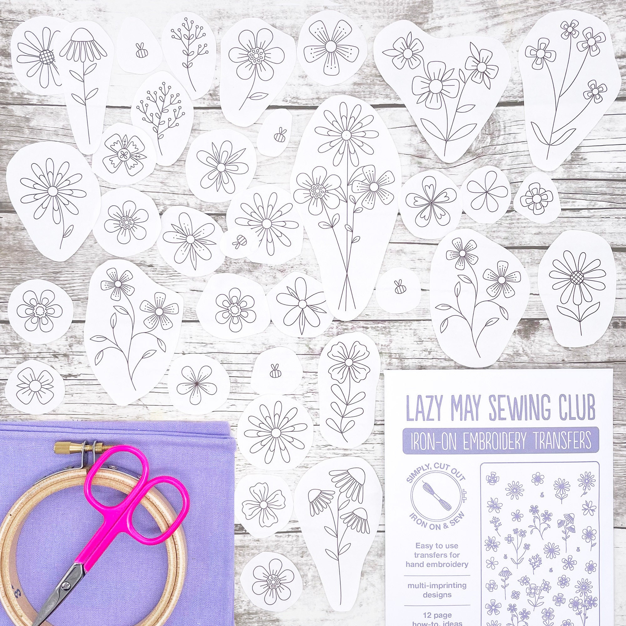 Embroidery Transfers Etsy UK