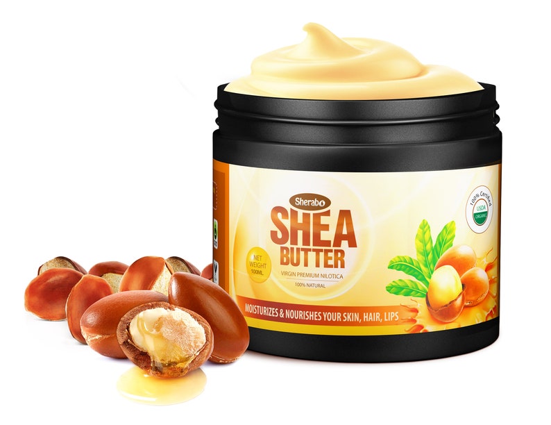 UGANDAN NILOTICA SHEA Butter organic Body Moisturizer Soft Etsy