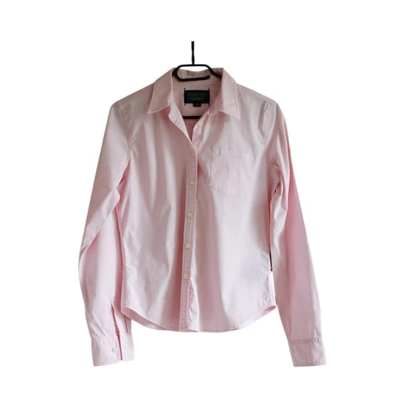 売れ筋商品|||ラルフローレン シャツ レディース トップス OVERSIZE FLORAL LOGO LINEN SHIRT - Button-down blouse - hint of pink Oversize Floral-Logo Linen Shirt for Women | Ralph Lauren® QA