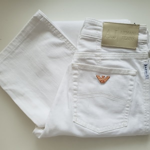 ARMANI Jeans White Pants Size XS / S W26 L30   26 x 30