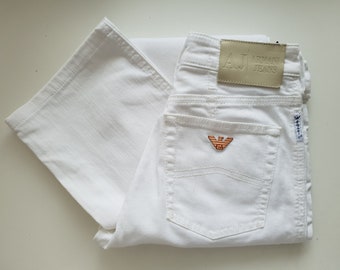 ARMANI Jeans White Pants Size XS / S W26 L30   26 x 30