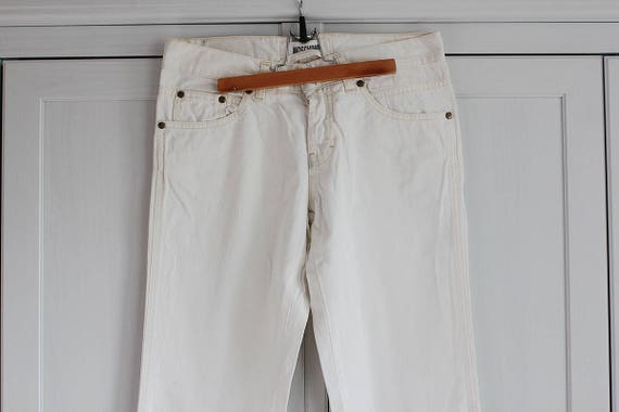 Moschino Jeans Off White Women Pants Made in Ital… - image 3