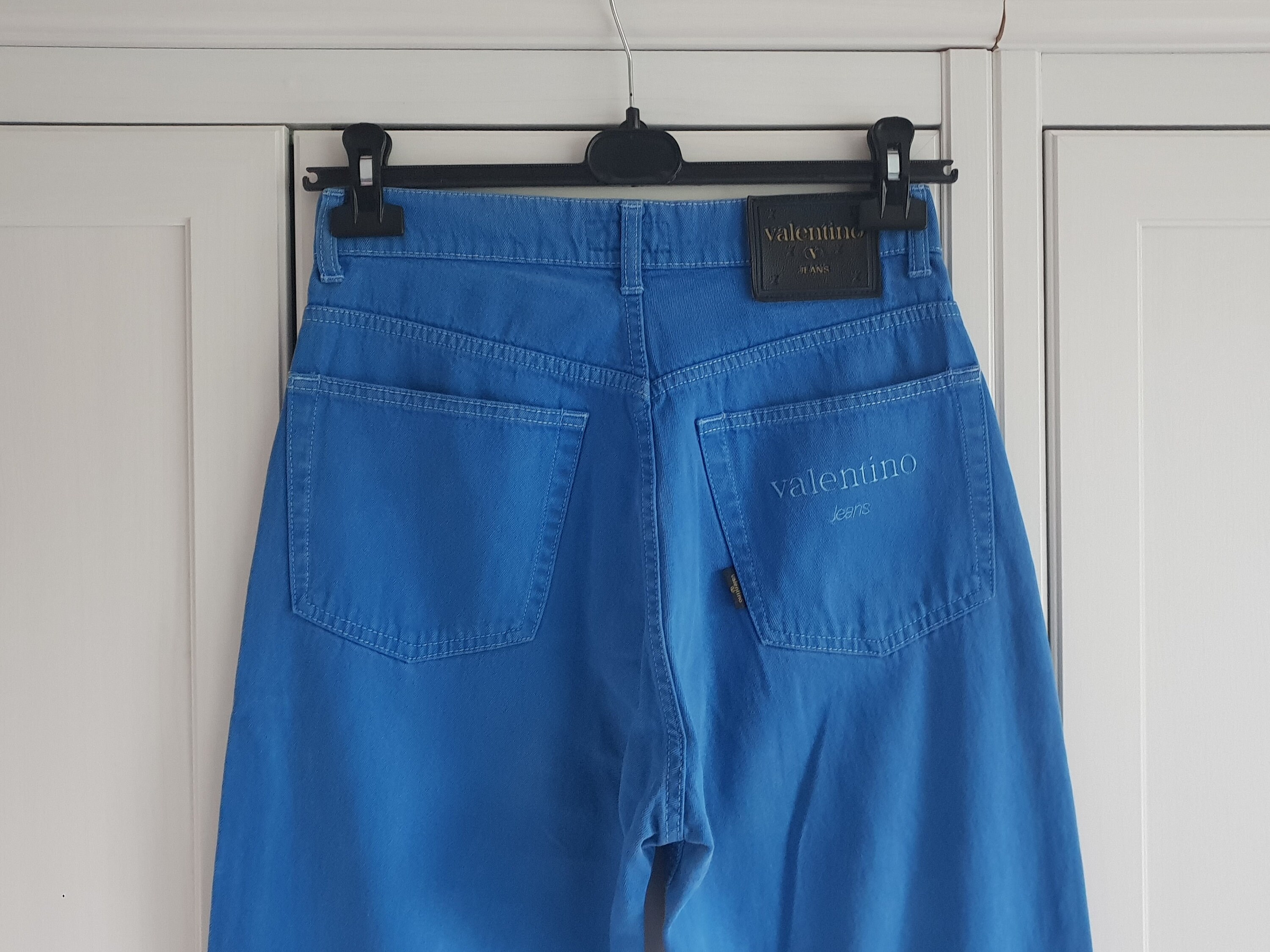 VALENTINO JEANS 　Outer　VINTAGE Vintage Valentino Jeans Blue Denim Pants Made in Italy Size