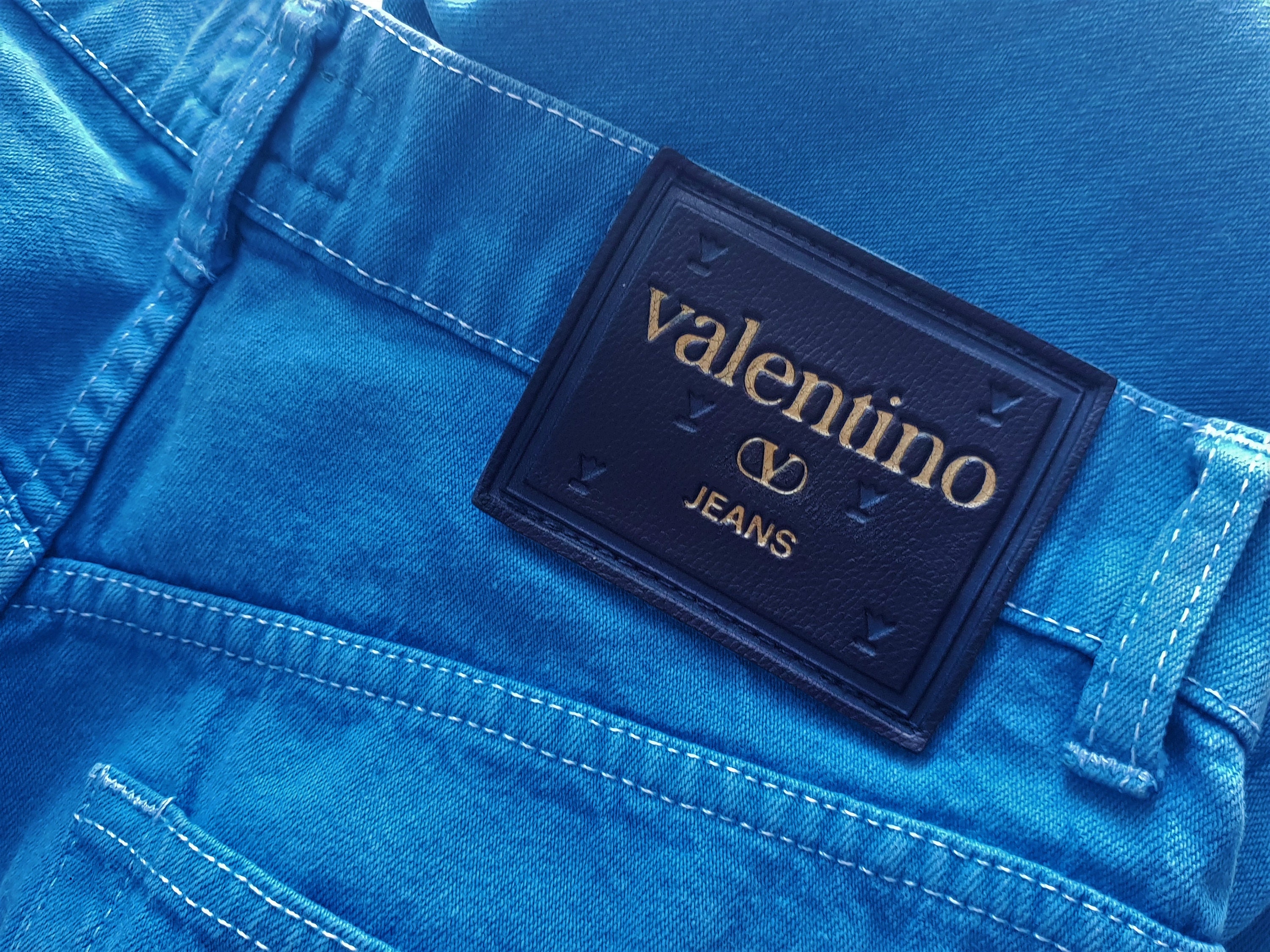 Vintage Valentino Jeans Blue Denim Pants Made in Italy Size Vintage Valentino Jeans Blue Denim Pants Made in Italy Size