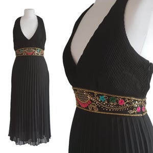 MONSOON  Dress Cocktail Party Retro Women Evening Dress  Size M