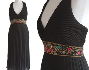MONSOON  Dress Cocktail Party Retro Women Evening Dress  Size M