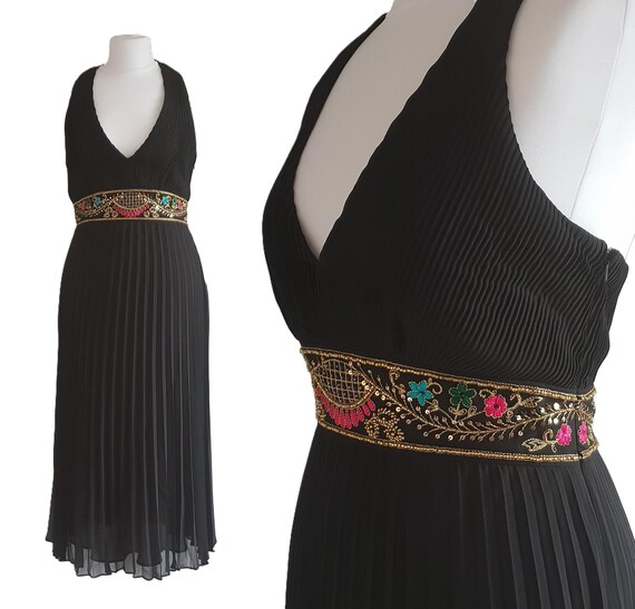 MONSOON Dress Cocktail Party Retro Women Evening Dress Size M - Etsy Israel MONSOON Dress Cocktail Party Retro Women Evening Dress Size M - Etsy Israel