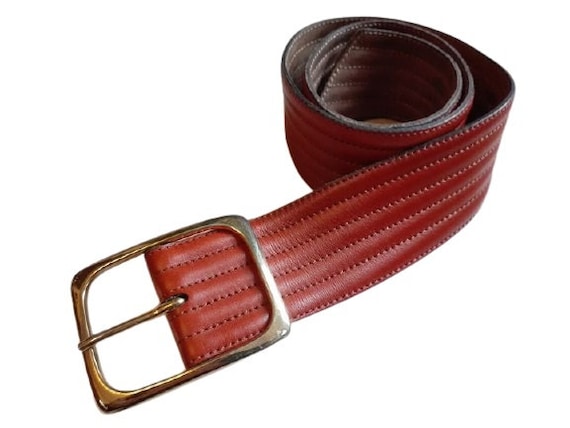 ysl brown belt