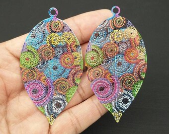 Tribal Kuchi Beaded Medallions 15 x 10 cm 5,9 x 3.93 Tribal Fusion Tribal DIY Supply 1 Pair of Rhomboid Beaded Medallions