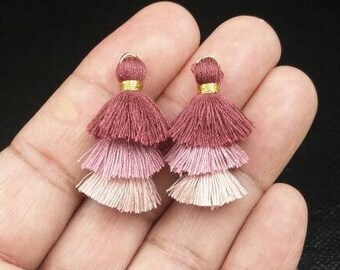80 mm Silken Tassels Handbags Purses Dresses Costume Earrings Bracelets Religious Prayer Rosary Yoga Mala Necklace Bohemian Jewelry Findings