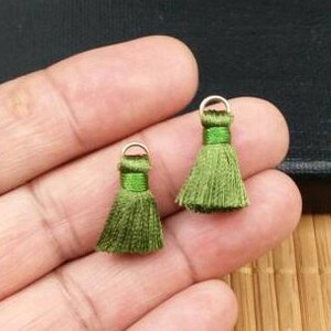 Olive Green Dress Earrings - Etsy