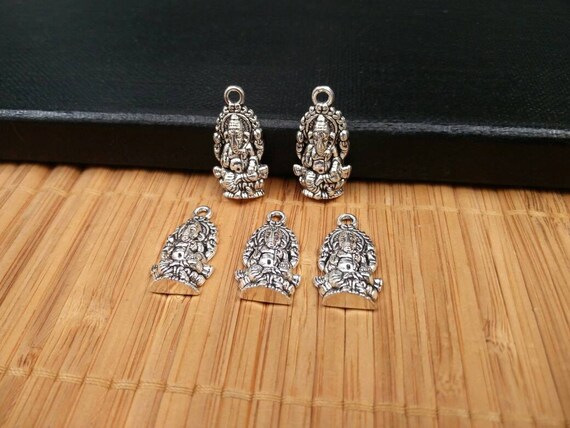 20 x Tibetan Style Bee Charm Pendants Silver Jewelry Pendant