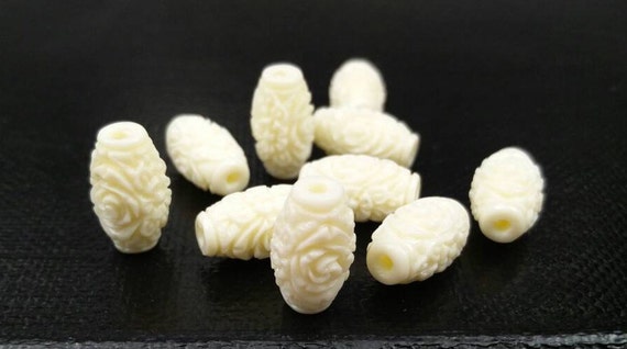 synthetic coral beads