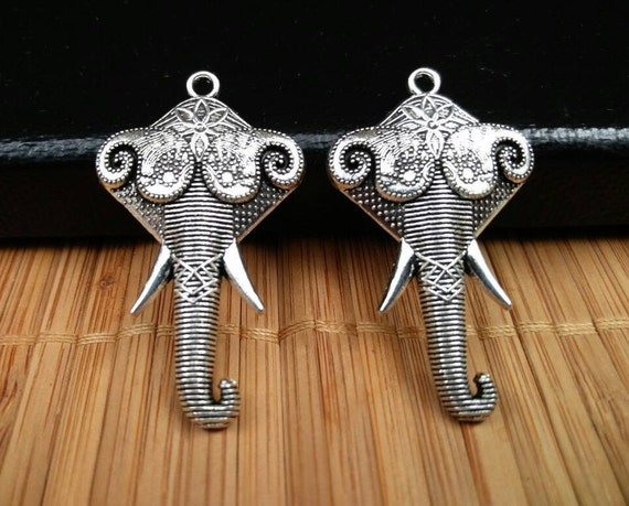 Orecchini Pendenti Con Ciondolo Charm Elefante Con Perline Di Agata - Foto 7