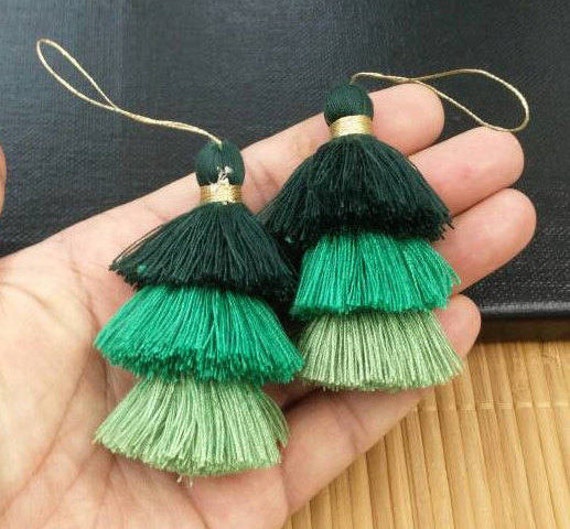 80 mm Silken Tassels Handbags Purses Dresses Costume Earrings Bracelets Religious Prayer Rosary Yoga Mala Necklace Bohemian Jewelry Findings