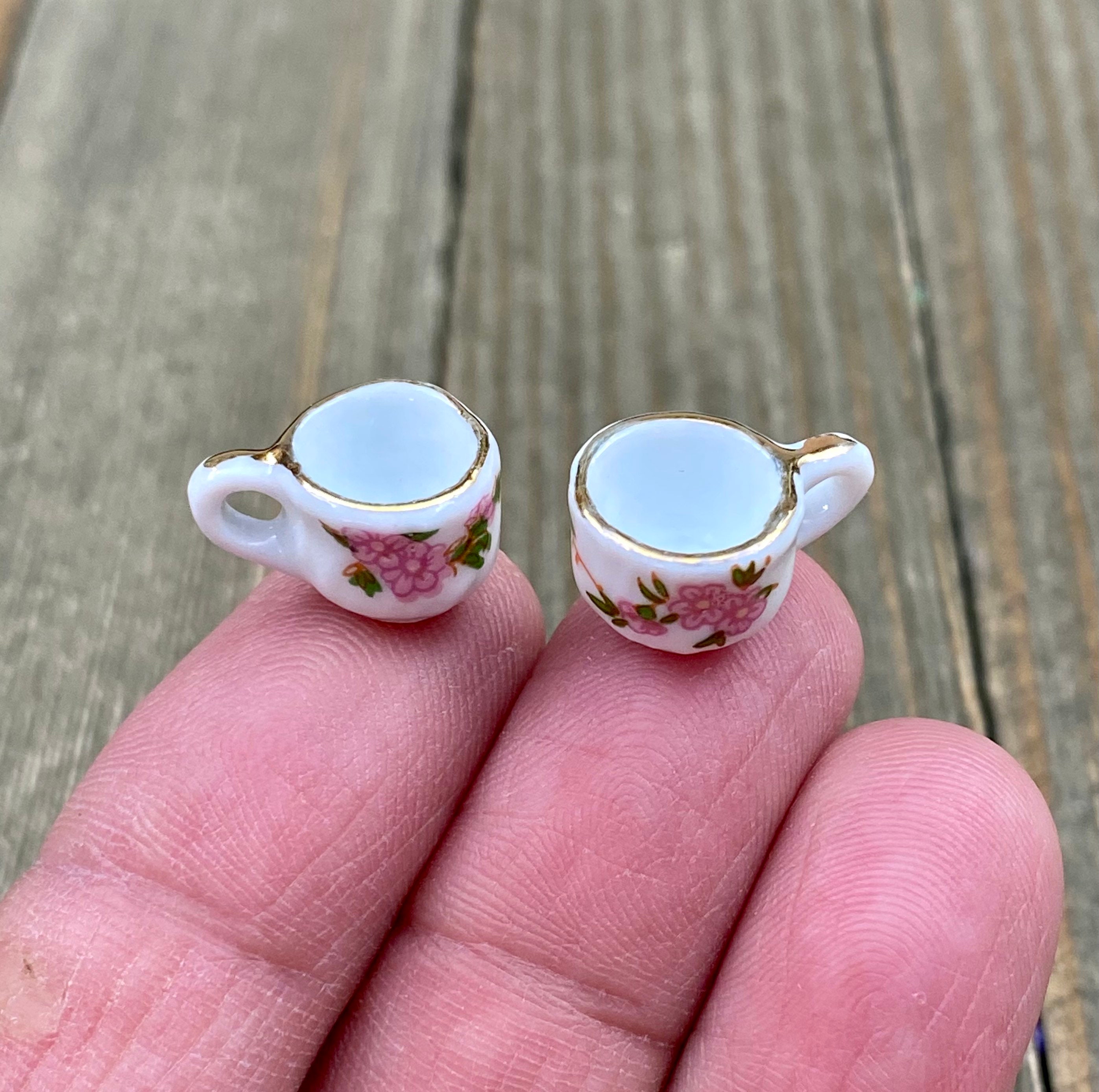 40 Pieces Teapot & Tea Cup Charms - Golden & Silver Alloy Pendants For Jewelry Making