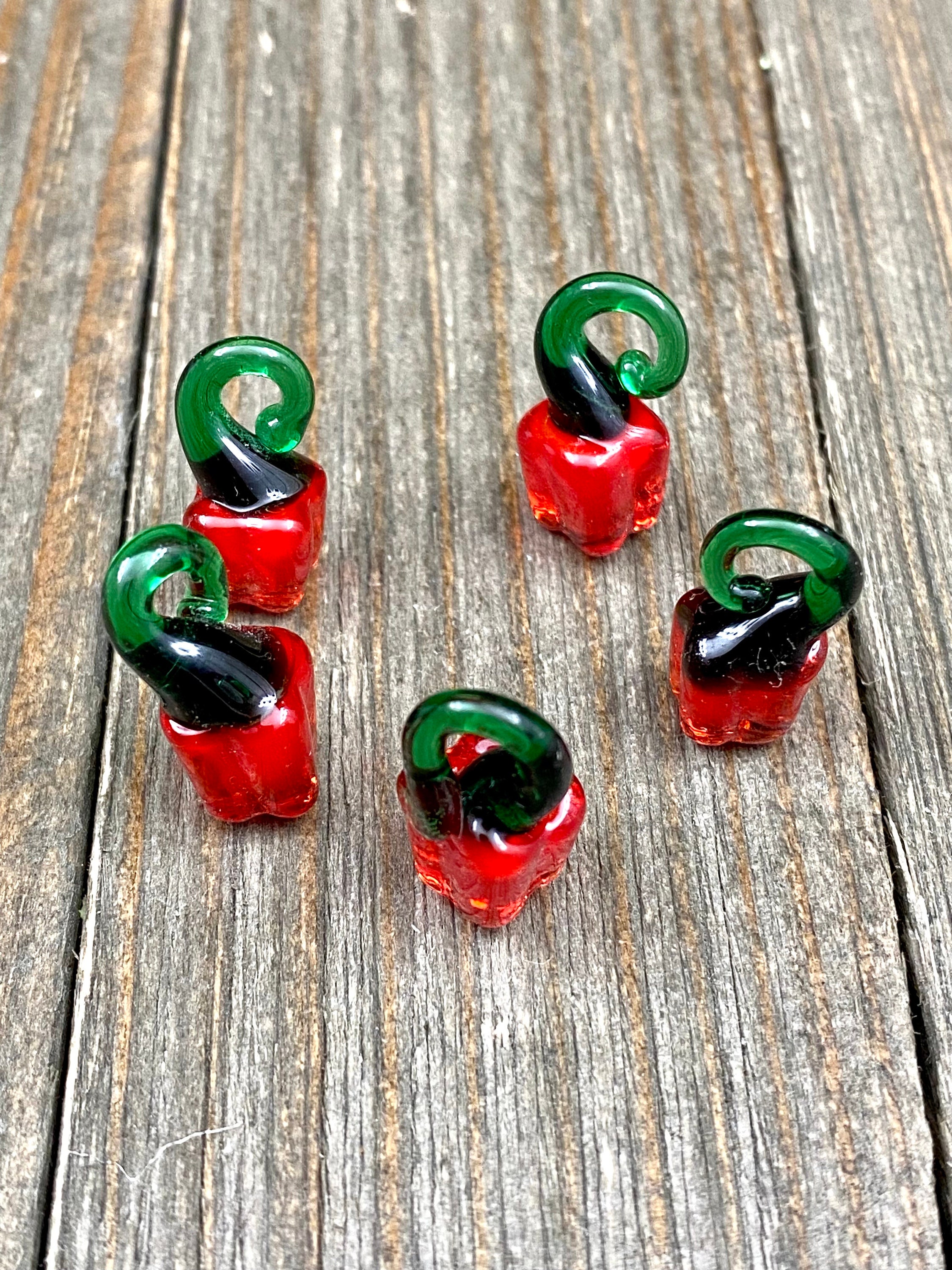 Collana Vetro "Peperoncino" - Gioielli - Collane - di L&R Bijoux | su