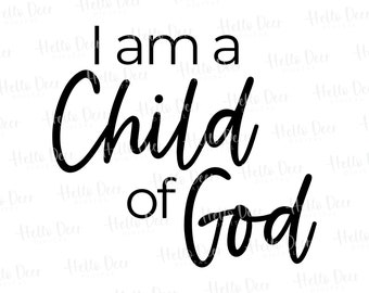 Download Child Of God Svg Etsy