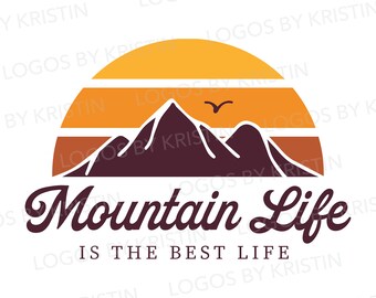 Free Free 156 Mountain Life Svg SVG PNG EPS DXF File