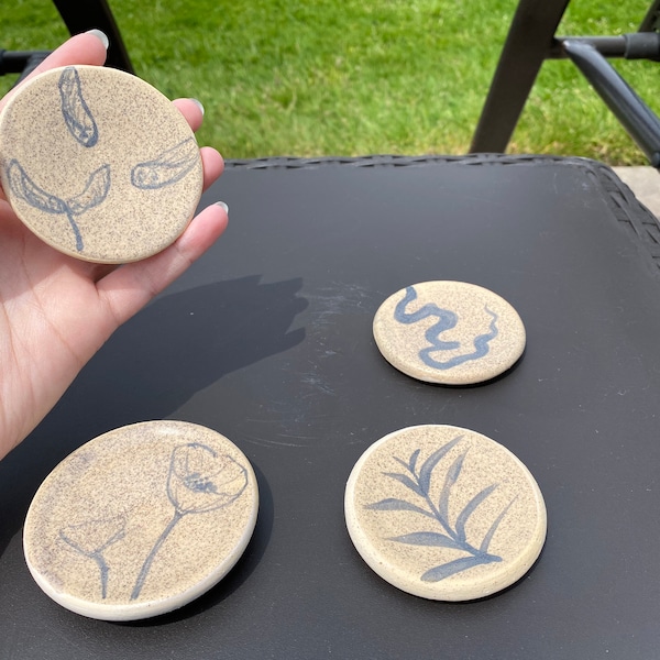 Placas decorativas diminutas