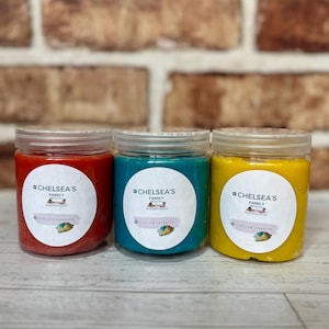 24oz Sensory Playdough: Bold Primary School Colors Non-Toxic Homemade