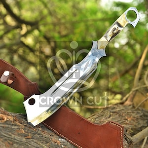 Ancient Reaver Cleaver Full Tang  Outdoorsman machete sword, Hunting  Survival Tactical Birthday Gift for Men & Women Anniversary Gift