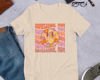 Homeschool Hippie Mom Shirt