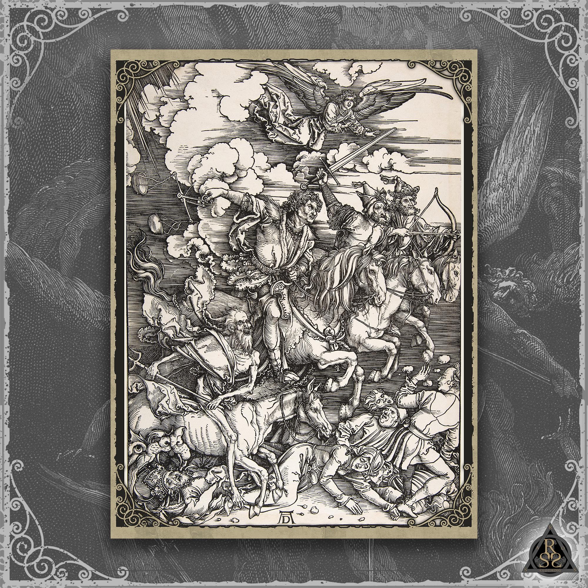 Albrecht Durer Fineart Print - the Four Horsemen of the Apocalypse