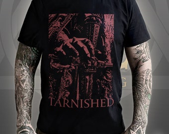 Elden Ring Tarnished Armor Shirt Dark Fantasy Gamer Tee