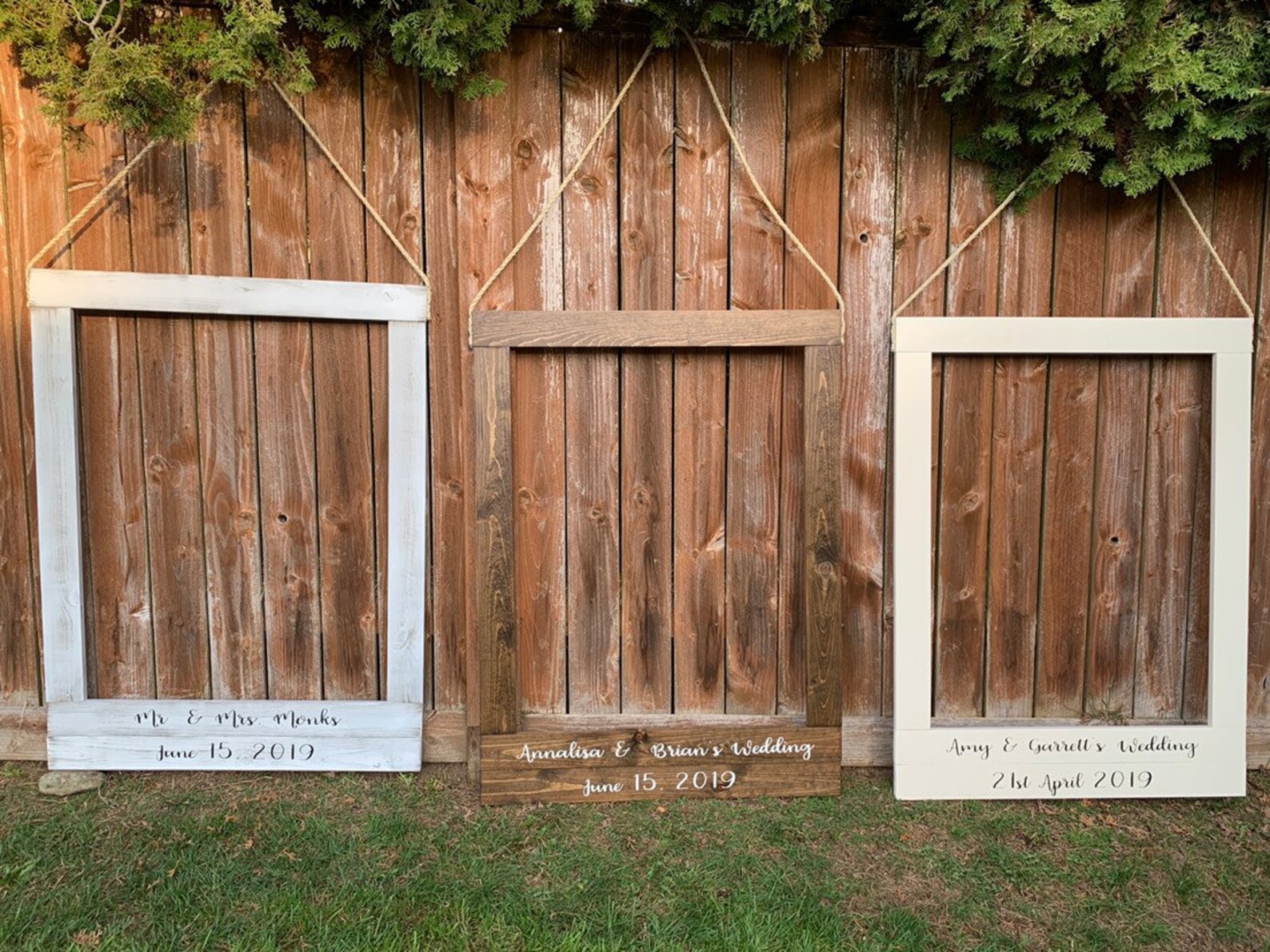 WEDDING PHOTO BOOTH Frame/Personalized for your wedding or any Etsy