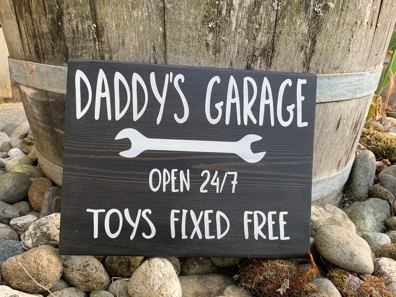 Papa's Garage/Daddys Garage/Fathers Day Gift/Dad gift/man Etsy
