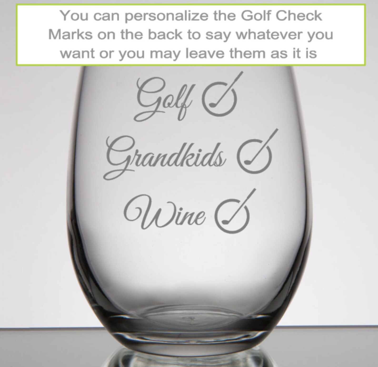 Laser Etched Wine Glass Golf Retirement Retirement Gift for Etsy