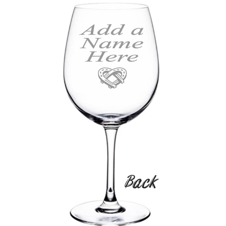 Etched Wine Glasses Horse Wine Glass Personalized Wine Etsy