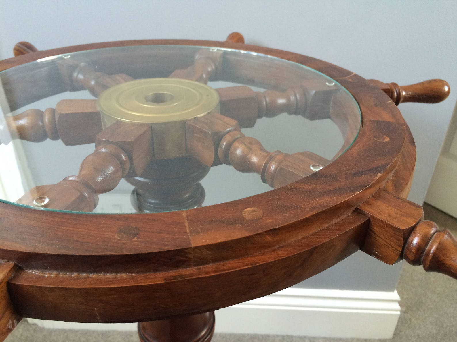 Nautical Side Table Etsy