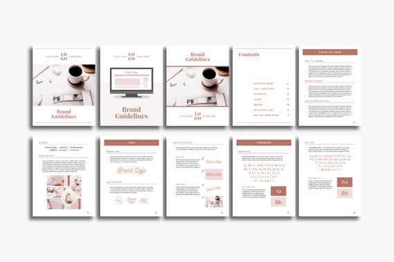 65 Brand Guidelines Templates Examples Tips For